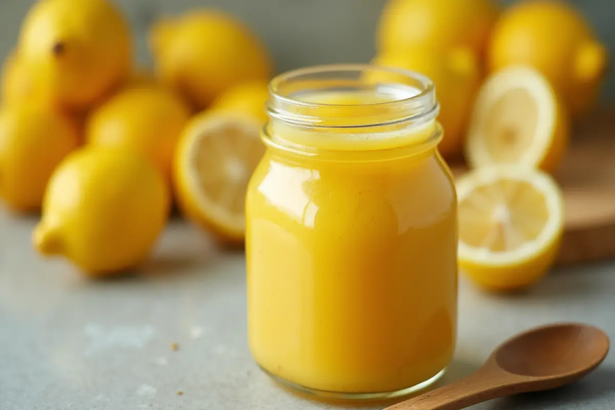 Delicious homemade lemon spread in a jar – What’s the difference between lemon curd and lemon cheese?