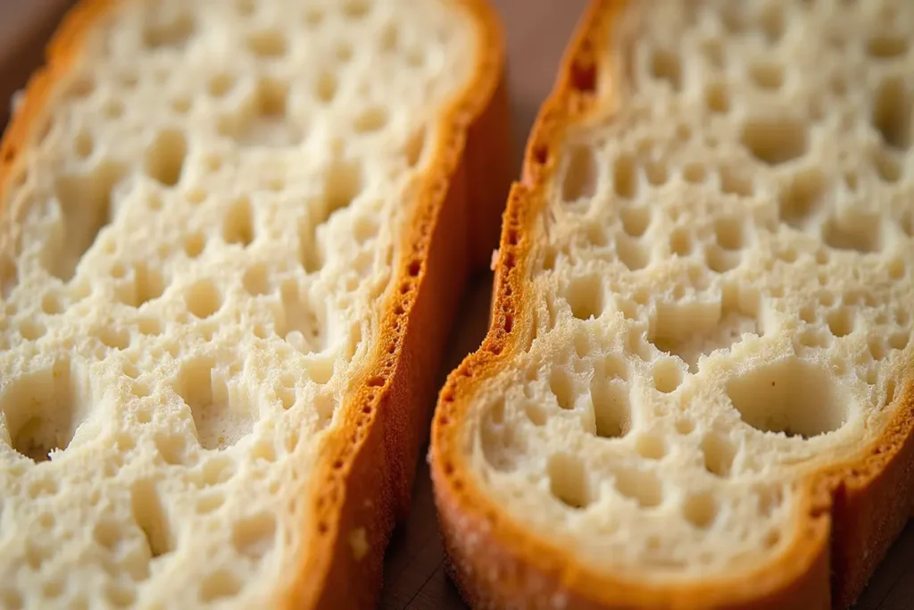 Sourdough vs. White Bread Gluten"