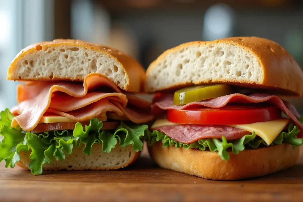 "Low vs. High Sodium Deli"