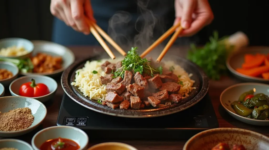 "DIY Japanese Sizzle at Pepper Lunch"