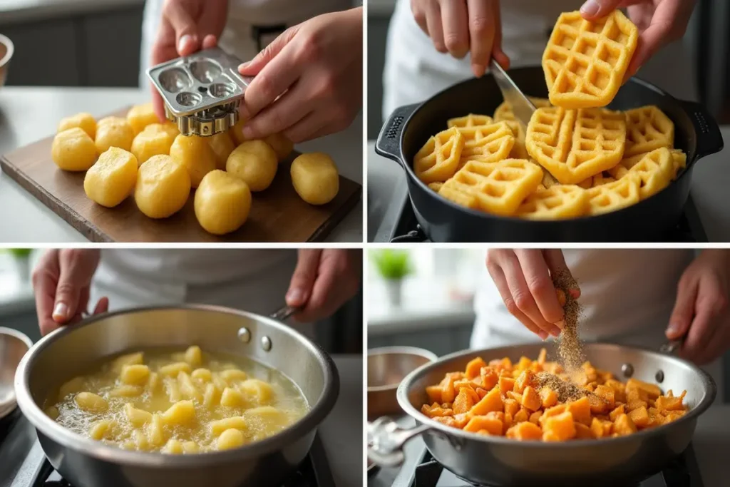 Chick fil a waffle fries recipe preparation steps