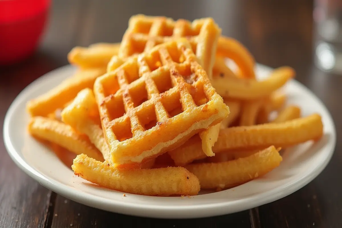 Chick fil a waffle fries recipe demonstration